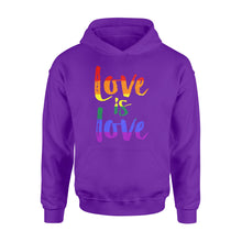 Load image into Gallery viewer, Love is Love - LGBT - Standard Hoodie