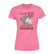 Load image into Gallery viewer, Love grandma, grandmother &#39;s shirt, gift  for grandma NQS779 D03 - Standard Women&#39;s T-shirt