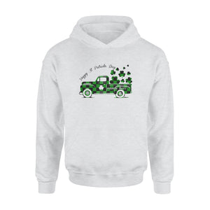 St. Patrick's Day Shamrock Custom Name Hoodie  - FSD1401D08