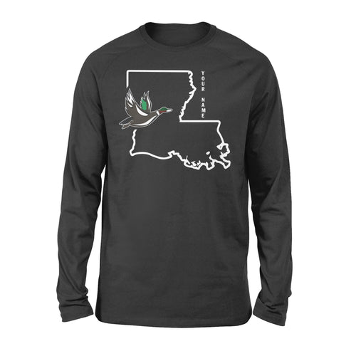 Hunting Teal Louisiana Duck Hunting shirt Long sleeve - FSD1163