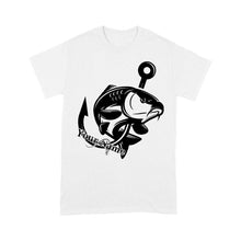 Load image into Gallery viewer, Carp fishing tattoos Customize name T-shirt, personalized fishing gifts for fisherman - NQS1208