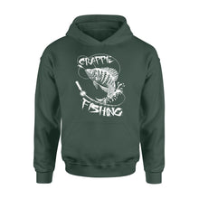 Load image into Gallery viewer, Crappie fishing fly fishing - Standard Hoodie