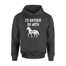 Load image into Gallery viewer, Personalized horse name shirt and hoodie - Standard Hoodie
