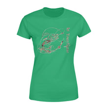 Load image into Gallery viewer, Walleye fishing camo personalized walleye fishing tattoo shirt perfect gift - Standard Women&#39;s T-shirt