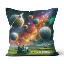 Load image into Gallery viewer, Golf Equipments In Space Custom Golf Pillow Personalized Golfing Gifts LDT1157