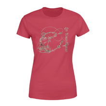 Load image into Gallery viewer, Redfish fishing camo personalized redfish fishing tattoo shirt perfect gift - Standard Women&#39;s T-shirt