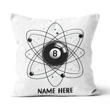 Load image into Gallery viewer, 8 Ball Pool Funny Pillows Custom Adjustable Pillow For Billiard Lovers TDM0850