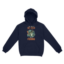 Load image into Gallery viewer, I just want to get high and go fishing D02 NQS2429 Standard Hoodie