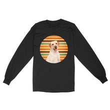 Load image into Gallery viewer, Custom Pet Face Retro Long Sleeve| Dog Lover Gift Labrador Lover Pet Owner Shirt| JTSD341