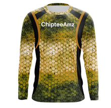 Load image into Gallery viewer, Chipteeamz Fishing Scales Camo UV Protection Shirt for Men, Women and Kid, Fishing gift TMTS068