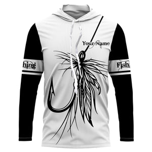 Fly fishing hook UV Protection Shirts Personalized Fishing apparel gift for men, women and kid TTN43