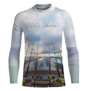 Summer Men’s T-Shirt 3D Fishing Pattern Custom Long Sleeves For Fishing Enthusiast TTN66