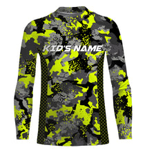 Load image into Gallery viewer, Colorful Fishing Camo Custom UV Long Sleeve Performance Fishing Shirts, Camouflage Fishing Apparel TTN82