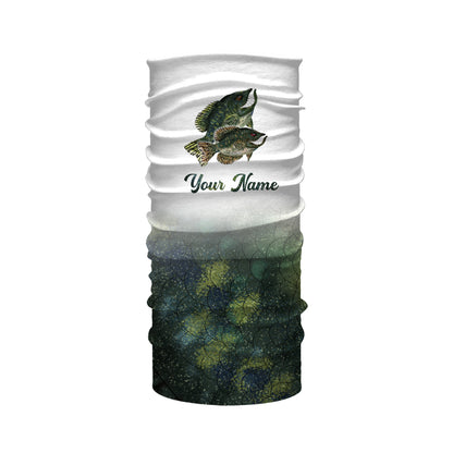 Crappie fishing ChipteeAmz's art custom name UV protection shirts with funny Crappie fish art AT031