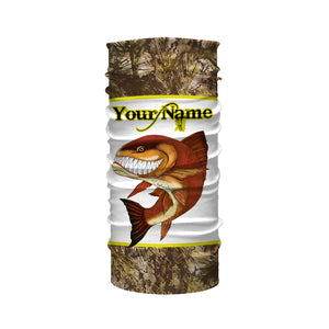 Redfish fishing camo custom name with funny Redfish angry ChipteeAmz's art UV protection shirts AT018