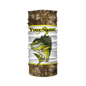 Largemouth Bass fishing camo custom name with funny Bass angry ChipteeAmz's art UV protection shirts AT017