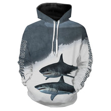 Load image into Gallery viewer, Shark tournament fishing customize name all over print shirts personalized gift FSA44