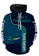 Load image into Gallery viewer, I am a fisherman blacktip shark full printing shirt and hoodie - TATS56