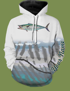King fish king fishing shirts saltwater personalized custom fishing apparel shirts PQB10