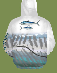 King fish king fishing shirts saltwater personalized custom fishing apparel shirts PQB10