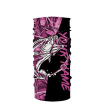 Load image into Gallery viewer, Pink Camo fishing tattoo UV protection quick dry customize name long sleeves UPF 30+ personalized gift