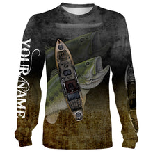 Load image into Gallery viewer, Kayak Bass Fishing Custom Name 3D All Over Printed Shirts Personalized Gift TATS158