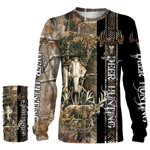 Beautiful Deer hunting 3D All over print Shirts, face shield - Personalized hunting gift for deer hunters