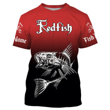 Load image into Gallery viewer, Redfish Puppy Drum Fishing Custom Name Shirts Personalized Gift TATS93