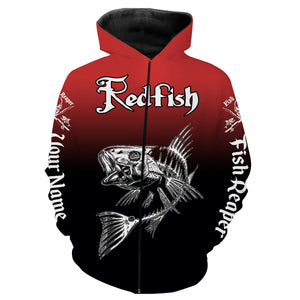 Redfish Puppy Drum Fishing Custom Name Shirts Personalized Gift TATS93