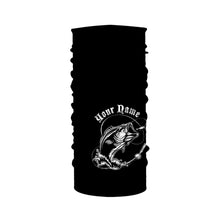 Load image into Gallery viewer, Custom Name Bass Fishing US Flag Performance Fishing Shirt, Bass Fishing Jerseys