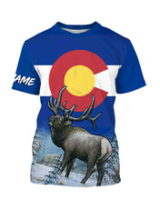 Load image into Gallery viewer, Colorado Elk Huting Custome Name 3D All Over Printed Shirts Personalized Gift TATS142