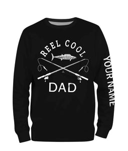 Reel Cool Dad Funny Quote Custom Name Fishing Shirt Personalized Gift TATS109