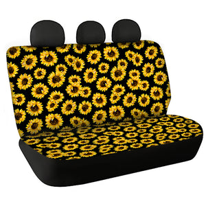 Personalized Sunflower Bench Seat Cover, Custom Car Accessories Car Seat Protector - IPHW952