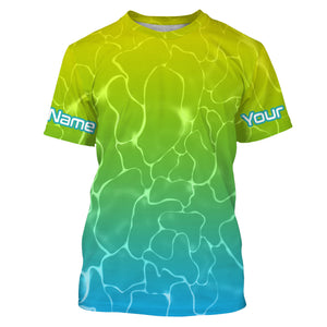 Mahi Mahi Fish skin Custom Long sleeve performance Fishing shirts, Mahi Mahi Fishing jerseys IPHW3040