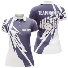 Load image into Gallery viewer, Personalized Blue Bowlling Team Jerseys Mens Bowling Shirts Bowlers Gifts IPHW5522