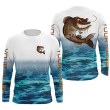 Load image into Gallery viewer, Custom Angry Catfish Tournament Long Sleeve Fishing Shirts, Catfish Performance Fishing Jerseys IPHW4794