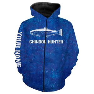 Chinook Salmon (King Salmon) Fishing Hunter Custom name All over print shirts - personalized fishing gift for men, women and kid - IPH1293