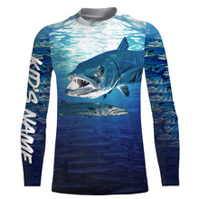 Load image into Gallery viewer, The Great Barracuda Fishing UV protection quick dry customize name long sleeves shirts UPF 30+ personalized gift for Fishing lovers - IPH1815