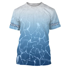 Load image into Gallery viewer, King Mackerel Fish skin Custom Long sleeve performance Fishing shirts, Kingfish Fishing jerseys IPHW3055