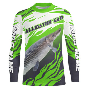 Alligator Gar Master Custom Uv Long Sleeve Fishing Shirt, Gar Tournament Fishing Shirt IPHW3927