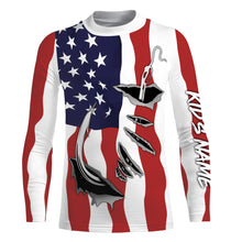 Load image into Gallery viewer, ChipteeAmz 3D Fish hooks American flag Custom Fishing jerseys IPH1900