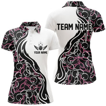 Load image into Gallery viewer, Custom Bowling Shirts For Women, Personalized Bowling Team Jerseys Bowling Pattern IPHW4503