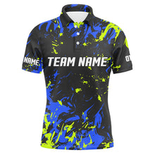 Load image into Gallery viewer, Personalized Bowling Team Jerseys, Bowling Shirts For Men With Customized Name | Green IPHW4510