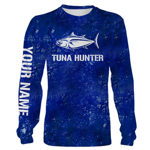 Tuna Fishing Hunter Custom name All over print shirts - personalized fishing gift for men, women and kid - IPH1294