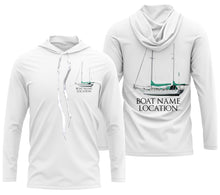 Load image into Gallery viewer, Personalized Fishing boat name shirts, boat fishing long sleeves Fishing Shirts IPHW3620