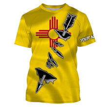 Load image into Gallery viewer, New Mexico Bow Hunter Hunting archer 3D arrow New Mexico Flag Customize name 3D All over print shirts - personalized Patriotic hunting apparel gift for men, women and kid - IPH1997