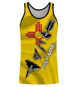 New Mexico Bow Hunter Hunting archer 3D arrow New Mexico Flag Customize name 3D All over print shirts - personalized Patriotic hunting apparel gift for men, women and kid - IPH1997