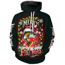 Load image into Gallery viewer, Personalized Walleye Christmas Fishing Shirts For Fisherman Fishing Gifts IPHW5560