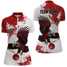 Load image into Gallery viewer, Custom Bowling Shirts Team'S Name Bowlers Shirt For Men And Women, Eagle Bowling Jerseys IPHW5818