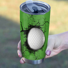 Load image into Gallery viewer, Golf tumbler It takes a lot of balls to golf like I do Stainless Steel Tumbler Cup - custom golf gifts NQS3424